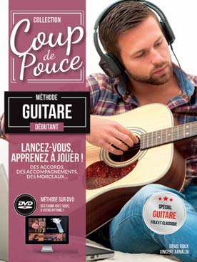 Illustration coup de pouce  guit acoustique 1 +dvd