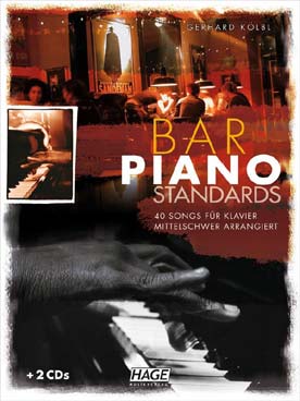 Illustration bar piano standards