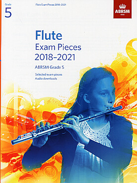 Illustration flute exam pieces 2018-2021 grade 5