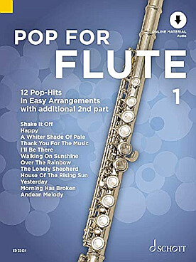 Illustration de POP FOR FLUTE pour 1 ou 2 flûtes - Vol. 1