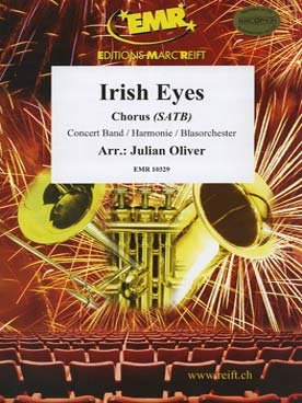 Illustration de IRISH EYES chœur SATB et orchestre d'harmonie   