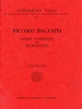 Illustration de Opera completa per mandolino