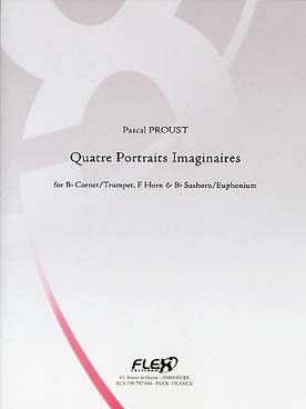 Illustration de 4 Portraits imaginaires pour trompette, cor et saxhorn