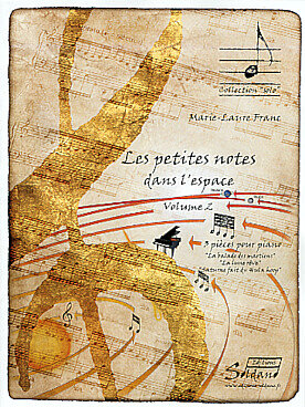 Illustration franc petites notes dans l'espace vol. 2