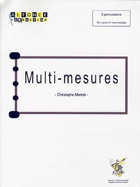 Illustration de Multi-mesures pour 5 percussions