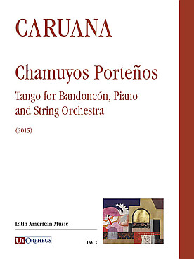 Illustration de Chamuyos porteños, tango pour bandonéon, piano et cordes