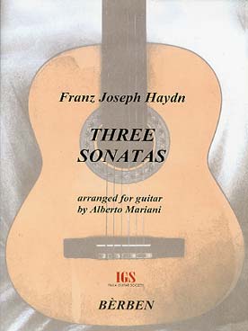 Illustration haydn three sonatas