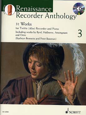 Illustration de RENAISSANCE RECORDER ANTHOLOGY - Vol. 3 : 31 Pièces (alto)