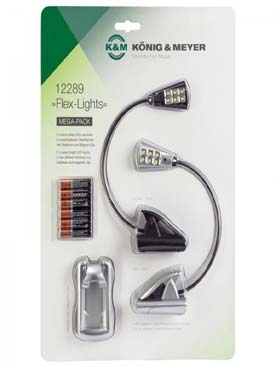Illustration lampe pupitre k&m flex-lights par 2