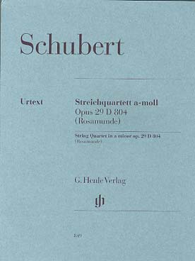 Illustration schubert quatuor op. 29 (rosamunde)