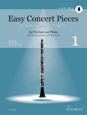 Illustration de EASY CONCERT PIECES - Vol. 1 : 25 morceaux faciles