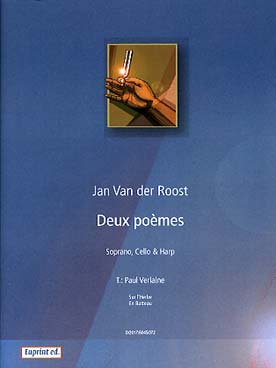 Illustration de Deux poèmes pour soprano, violoncelle et harpe d'après Verlaine