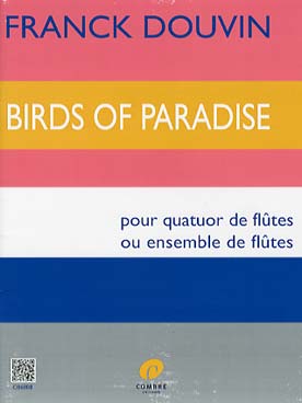 Illustration douvin birds of paradise