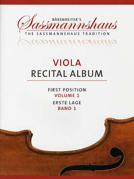 Illustration viola recital album vol. 1