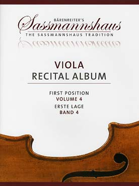 Illustration viola recital album vol. 4
