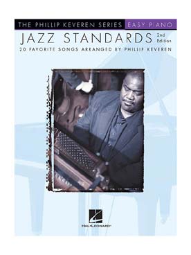 Illustration de Jazz standards, easy piano songbook (2nd edition)