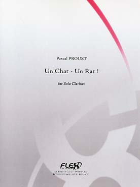 Illustration proust un chat - un rat !