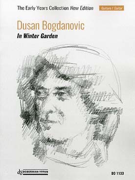 Illustration bogdanovic in winter garden