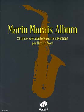 Illustration de Album : 24 pièces solo adaptées pour le saxophone