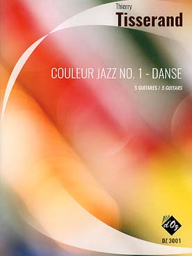 Illustration tisserand couleur jazz n° 1 : danse