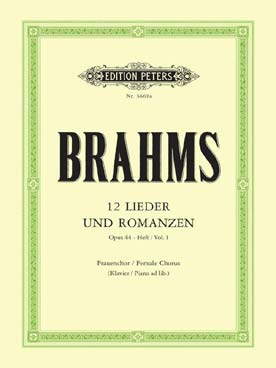 Illustration de 12 Lieder und Romanzen op. 44 - Vol. 1