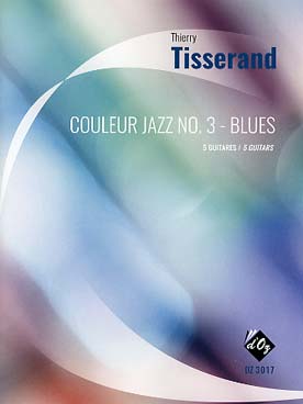 Illustration tisserand couleur jazz n° 3 : blues