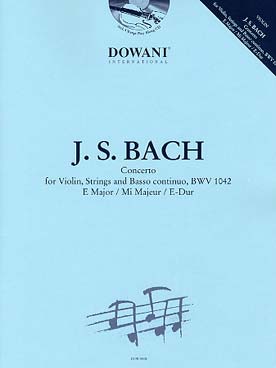 Illustration bach js concerto bwv 1042