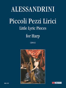 Illustration de Little lyric pieces for harp