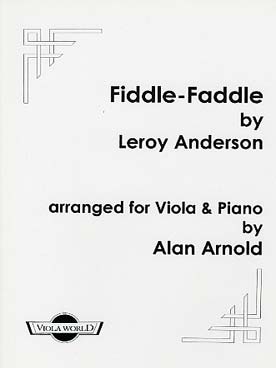 Illustration leroy anderson fiddle-faddle