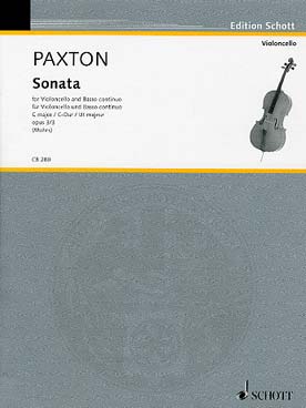 Illustration paxton sonate op. 3/3 en do maj