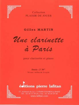 Illustration martin gilles clarinette a paris (la)
