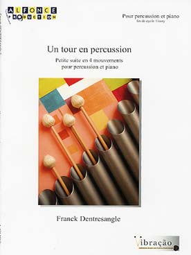 Illustration de Un Tour en percussion pour percussion et piano