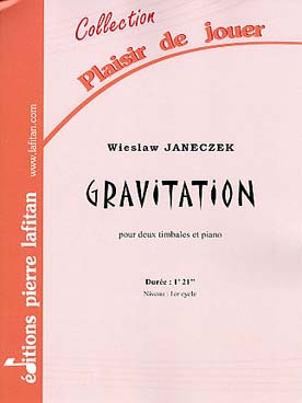 Illustration de Gravitation pour 2 timbales et piano