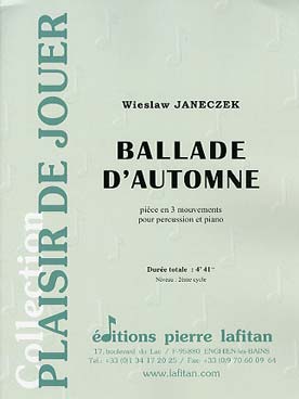 Illustration janeczek ballade d'automne