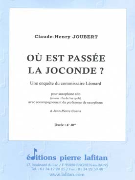 Illustration joubert ou est passee la joconde ?