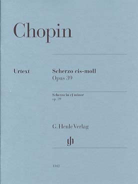 Illustration chopin scherzo n° 3 op. 39 en do # min