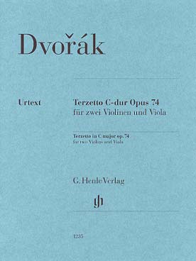 Illustration dvorak terzetto op. 74 en do maj