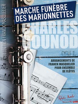 Illustration de Marche funèbre des marionnettes pour ensemble de flûtes (cycle 2)