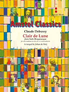 Illustration de Clair de lune, de la Suite Bergamasque pour trombone et harmonie