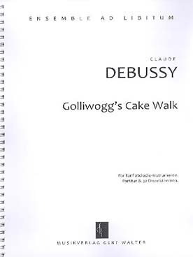 Illustration debussy golliwogg's cake walk