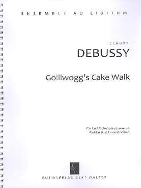Illustration de Golliwogg's cake walk (conducteur et 32 parties)