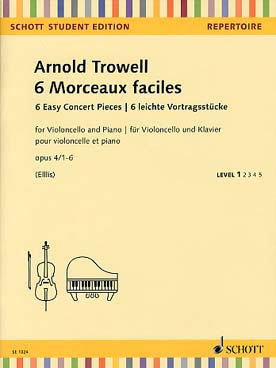 Illustration trowell morceaux faciles op. 4