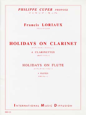 Illustration loriaux holidays on clarinet