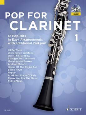Illustration de POP FOR CLARINET pour 1 ou 2 clarinettes - Vol. 1
