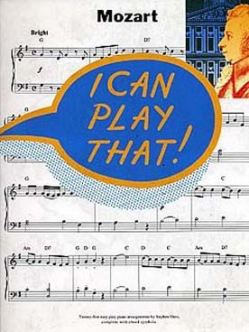Illustration de I CAN PLAY THAT ! - Mozart