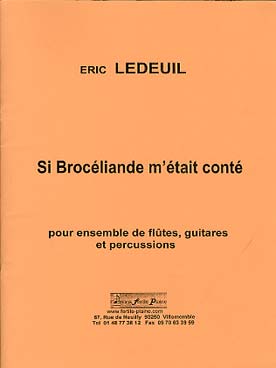 Illustration ledeuil si broceliande m'etait conte