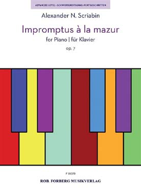 Illustration de Impromptus à la mazur op. 7