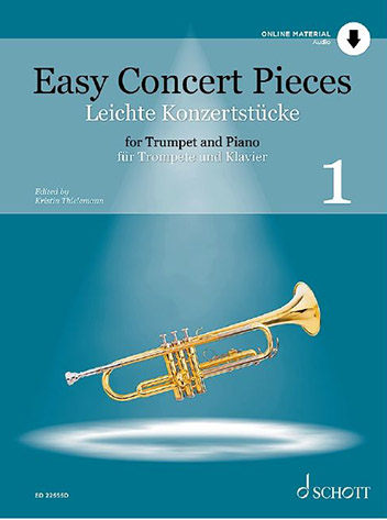 Illustration de EASY CONCERT PIECES - Vol. 1 : 22 morceaux de 5 siècles