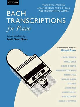 Illustration bach transcriptions for piano
