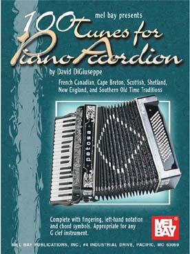 Illustration de 100 Tunes for piano accordion
